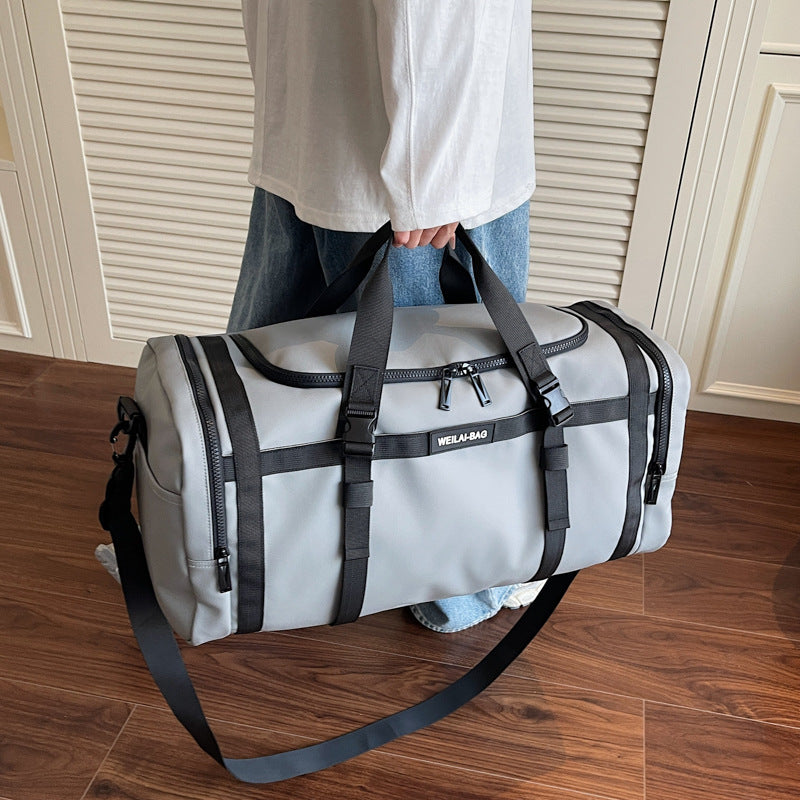 Sportliche Weekender-Tasche Mit Praktischem Fächersystem Brehn