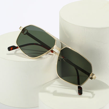 Stylische Rechteckige Brille Brehn