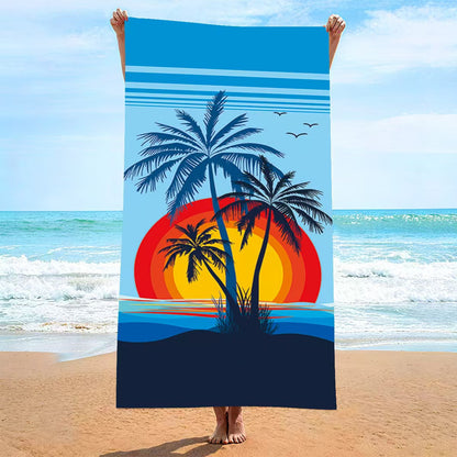 Damen Strandtuch mit kreativem Golfthema Brehn