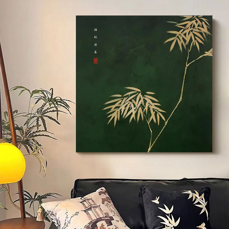 Künstlerische Bambus Wandkunst