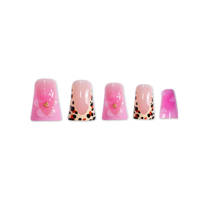 Floral Glam Press-On Nail Extensions Brehn