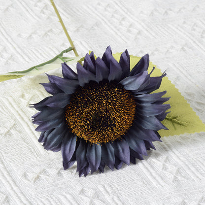 Dekorativer Stoff Sonnenblumenstängel