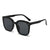 Oversized quadratische Sonnenbrille
