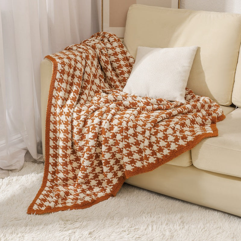 Gemütliche Strickwurfdecke Brehn