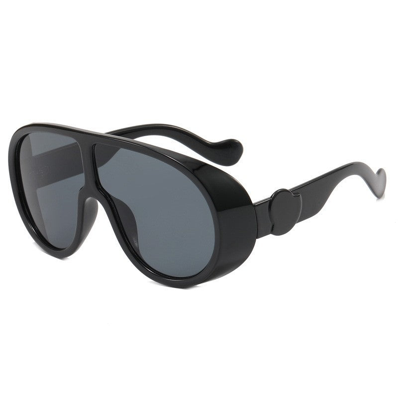 Damen Sportliche Oversized Sonnenbrille mit innovativem Design Brehn
