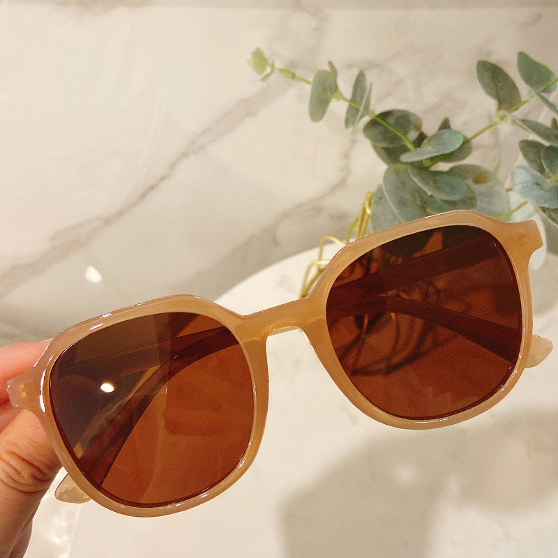 Modische Oversized Sonnenbrille mit Eckigem Rahmen Brehn