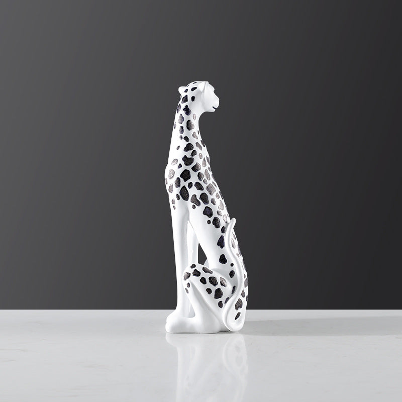 Elegante dekorative Katzen Skulptur