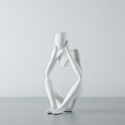 Abstrakte menschliche Figur Skulptur