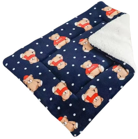 Gemütliche Fleece Haustierdecke Hundebett
