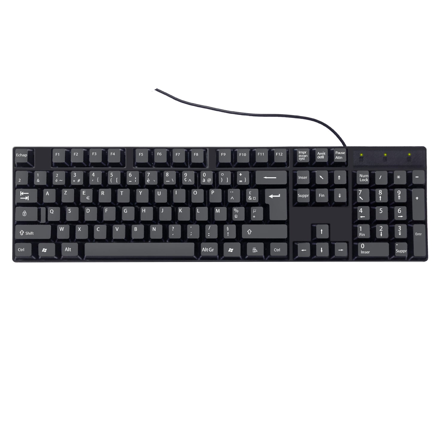 Kompakte kabelgebundene Tastatur Brehn