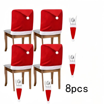 Festlicher Stuhlüberzug mit Weihnachten-Motiv Brehn