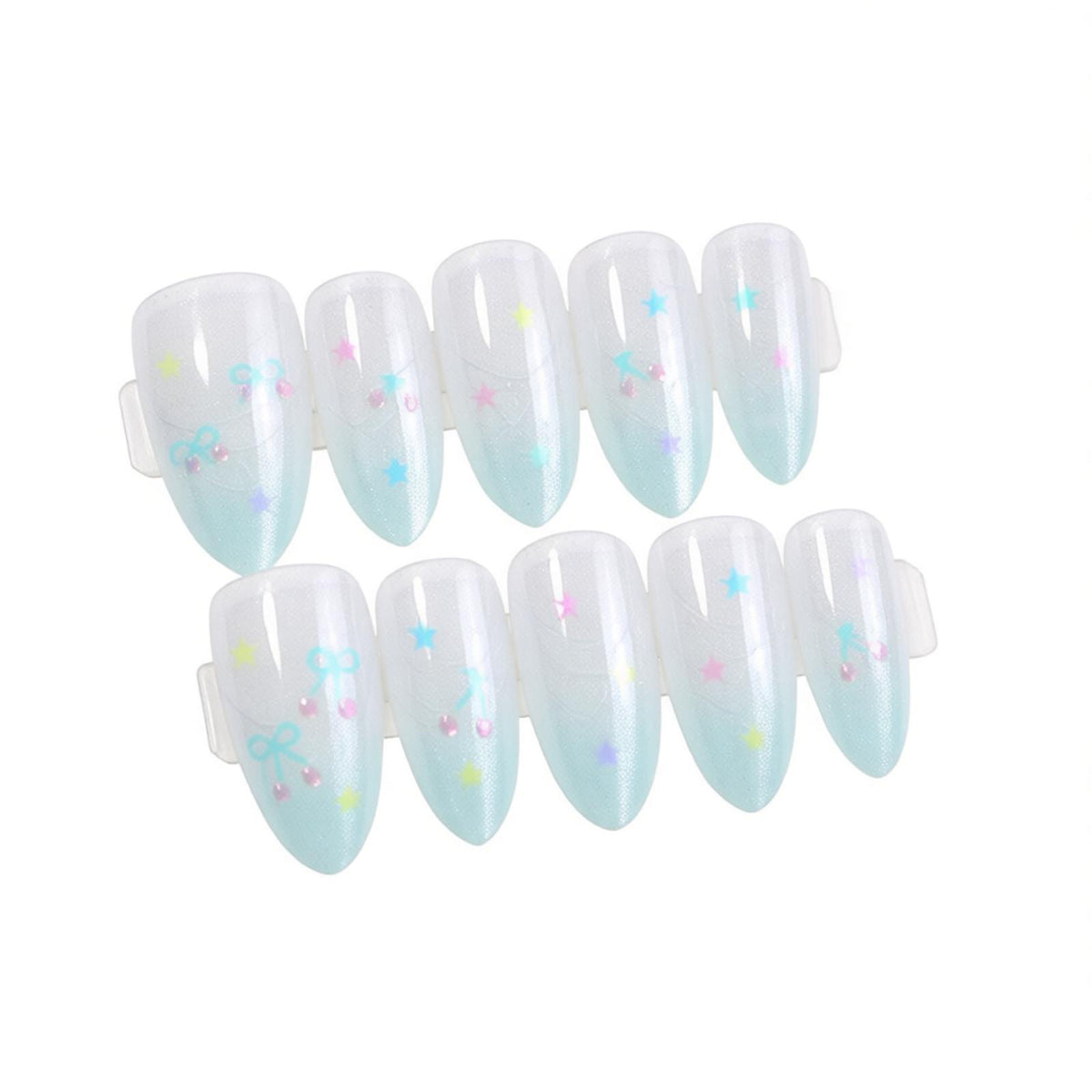 Premium Graphic Press-On Nail Set Brehn