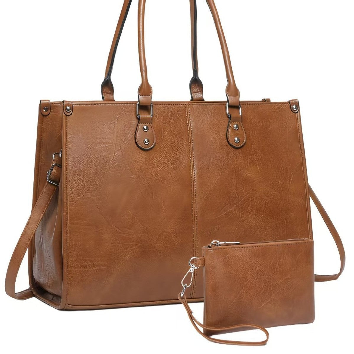 Elegante Handtasche mit Abnehmbarem Kartenetui Brehn