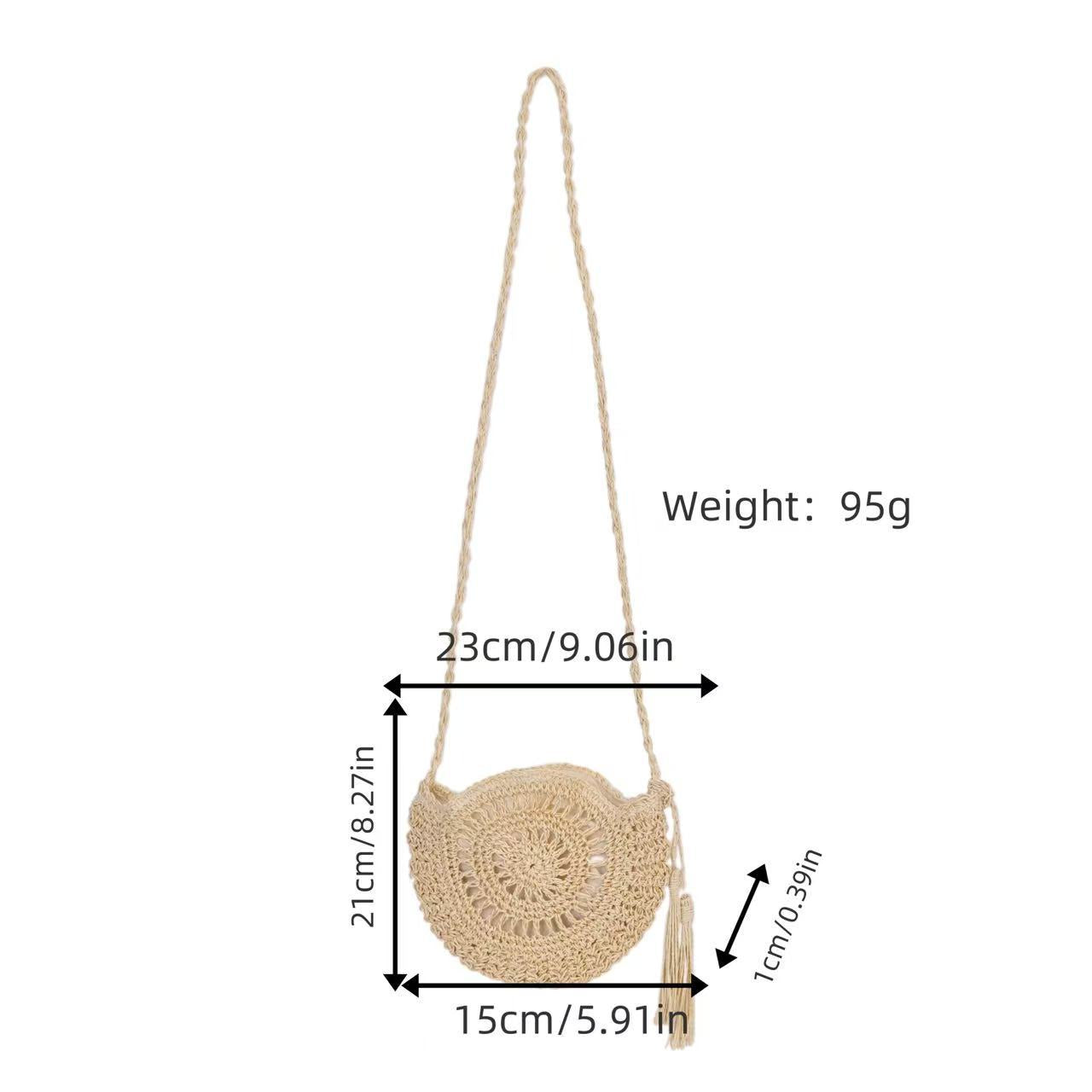 Handtasche Im Angesagten Makramee-Gestell Brehn