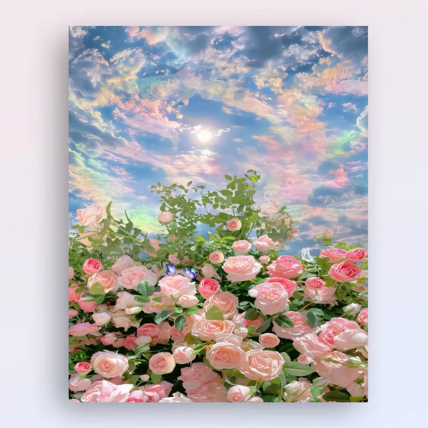 Floral Landscape Leinwand Wandkunst Brehn
