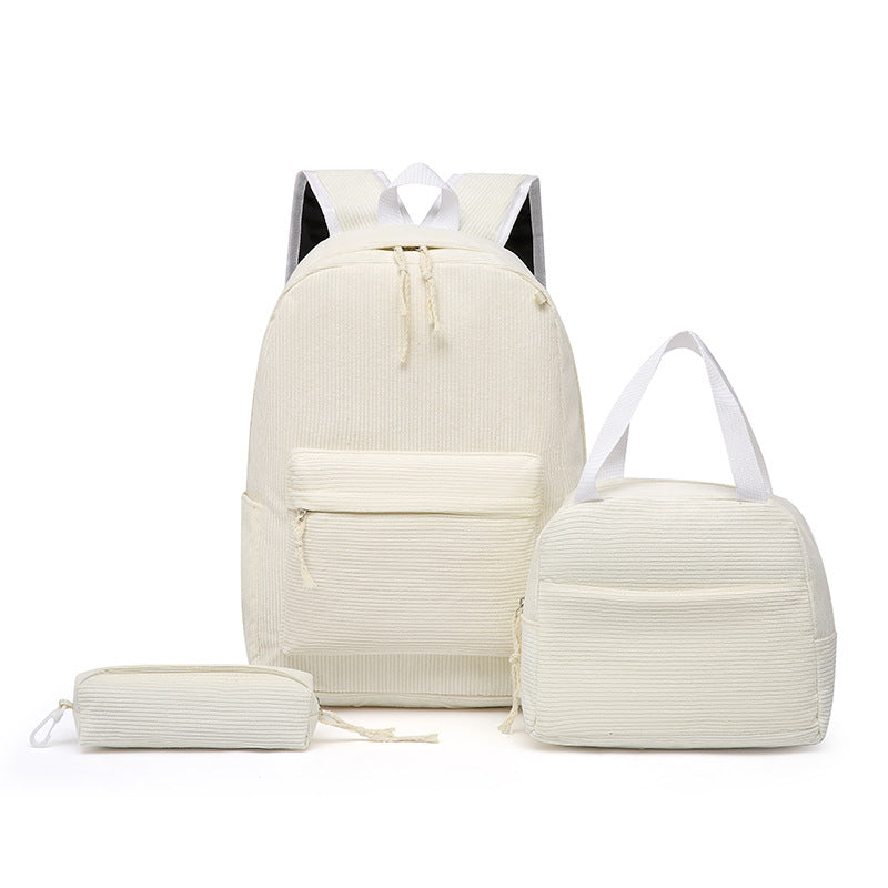 Rucksackset mit Verspieltem Erdbeer-Muster Brehn