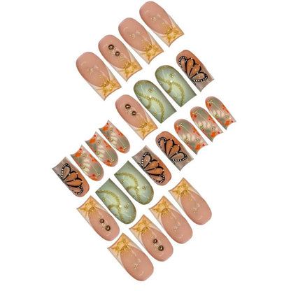 Künstlerisches Acryl-Nageldesign Brehn