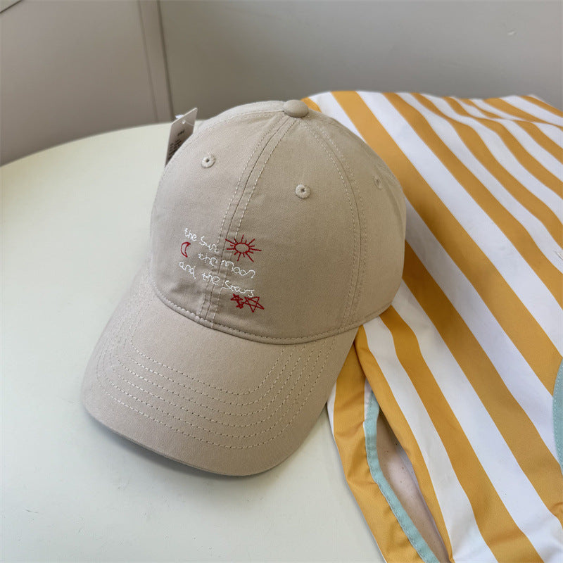 Damen Casual Bestickte Dad Cap Brehn