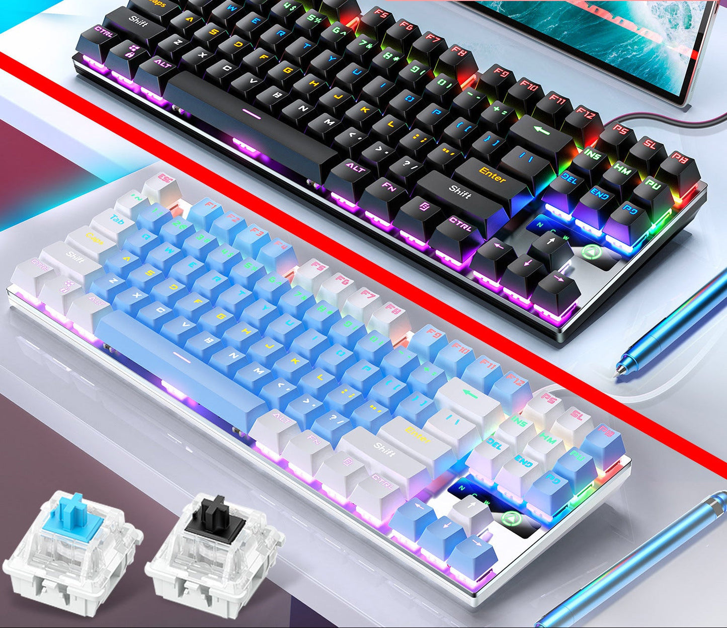 Gaming Mechanische Tastatur Brehn