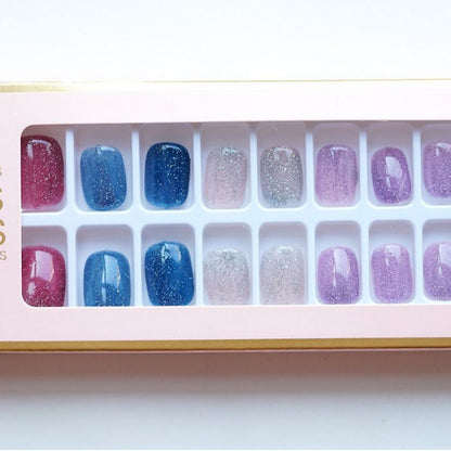 Glitzernde Press-On Nagel Kollektion Brehn