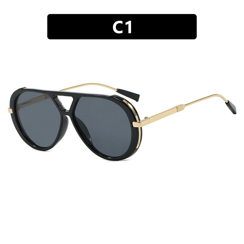 Damen modische Sonnenbrille im eleganten Pilotenstil Brehn