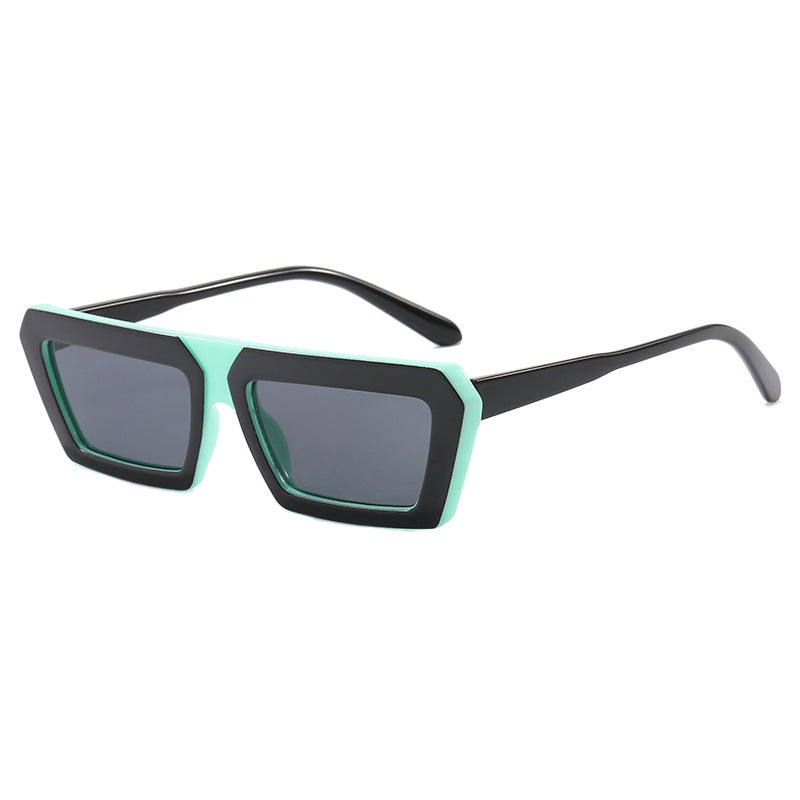 Damen geometrische Sonnenbrille im trendigen Design Brehn