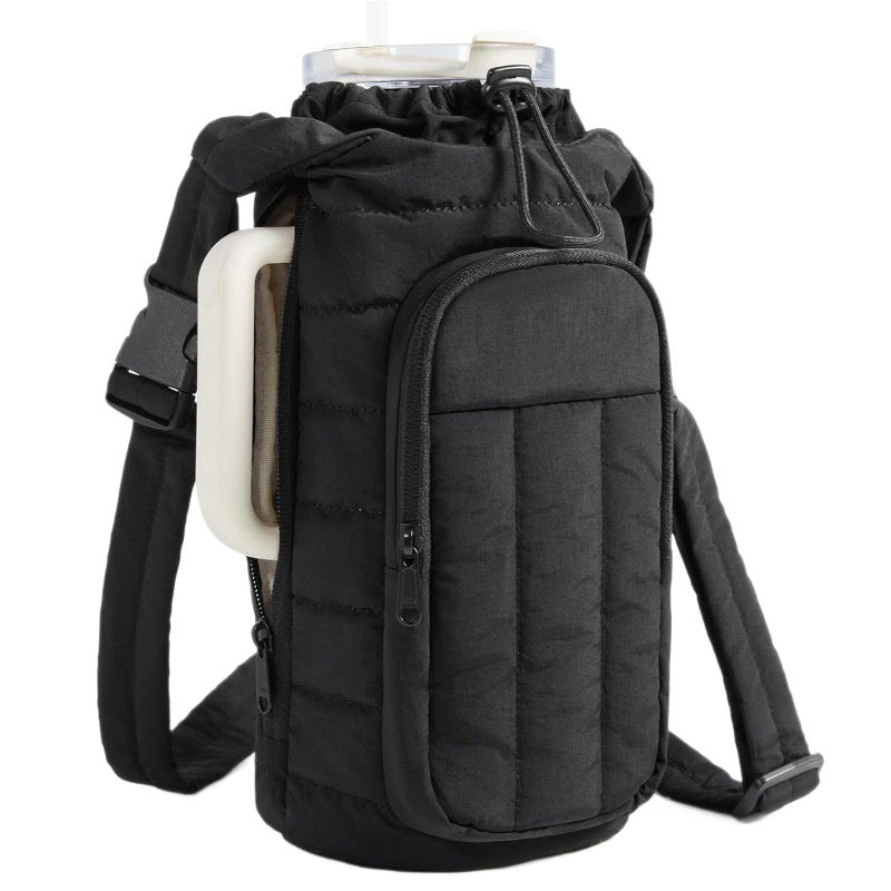 Isolierte Flaschen- und Essens-Tasche Brehn