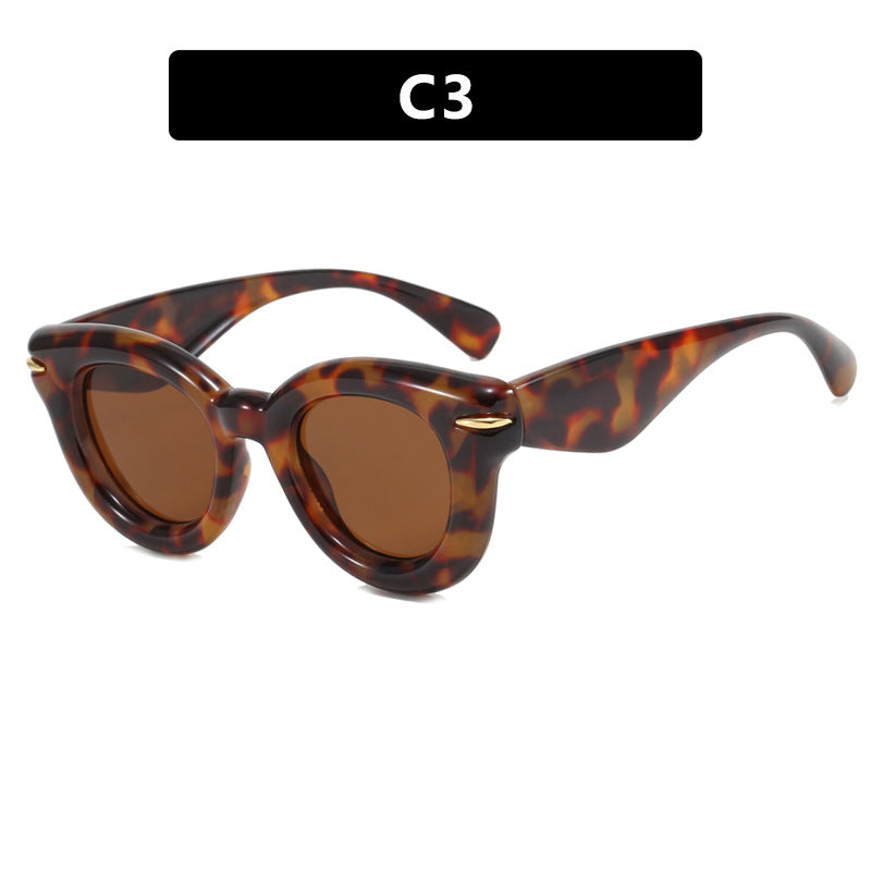 Damen Retro-Sonnenbrille im eleganten Katzenaugen-Design Brehn