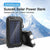 Solar Powerbank mit Integrierter LED-Leuchte und Kompass Brehn