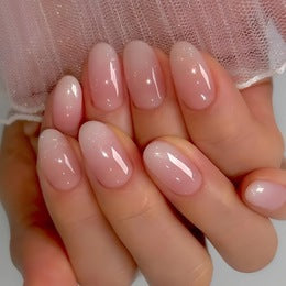 Glitzerndes Ombre Nagelset Brehn