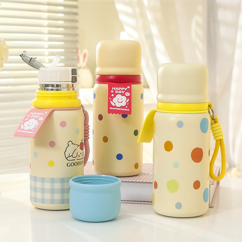 Isolierte Trinkflasche mit Lustigen Tiermotiven Brehn