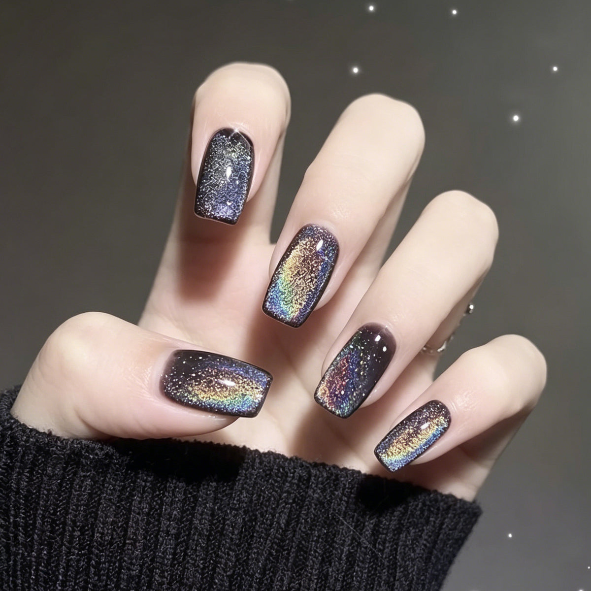 Glitzernde Starlight Acrylnagelverzierungen Brehn