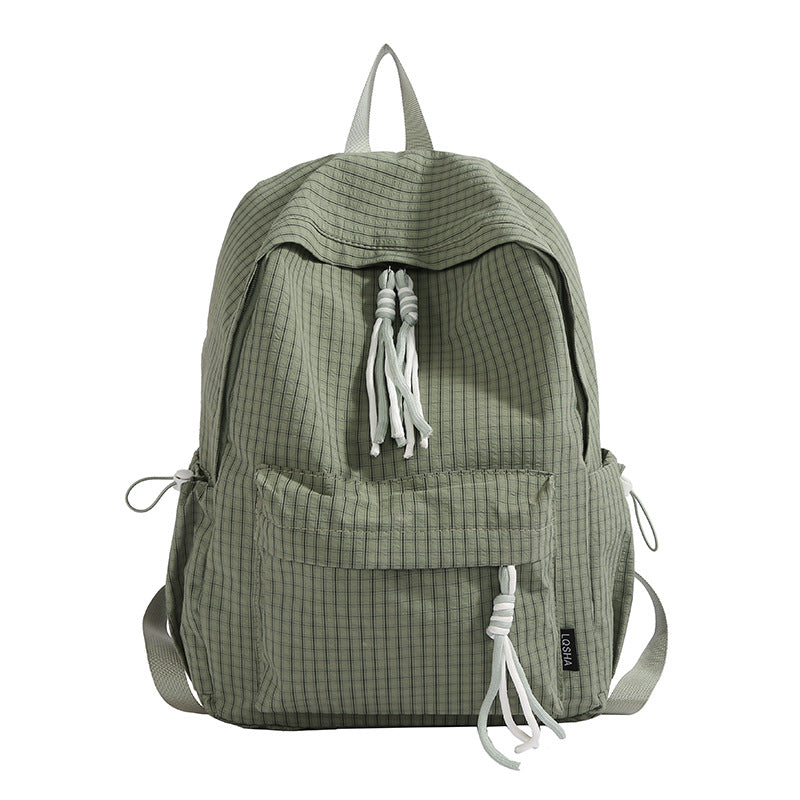 Gepunktetes Muster Freizeit Rucksack