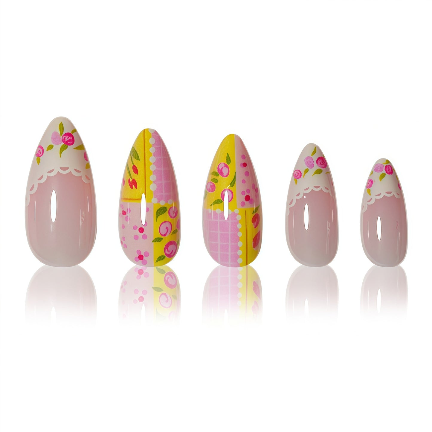 Floral Fantasy Nagelkunst Verlängerungen Brehn