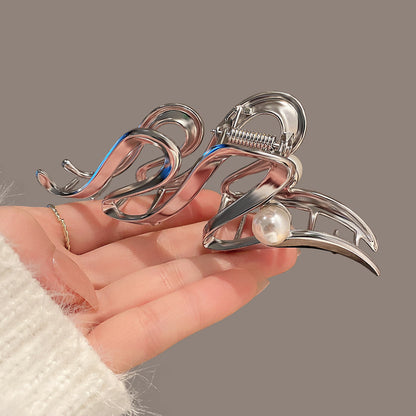 Elegante Wellen-Design Haarklammer Brehn