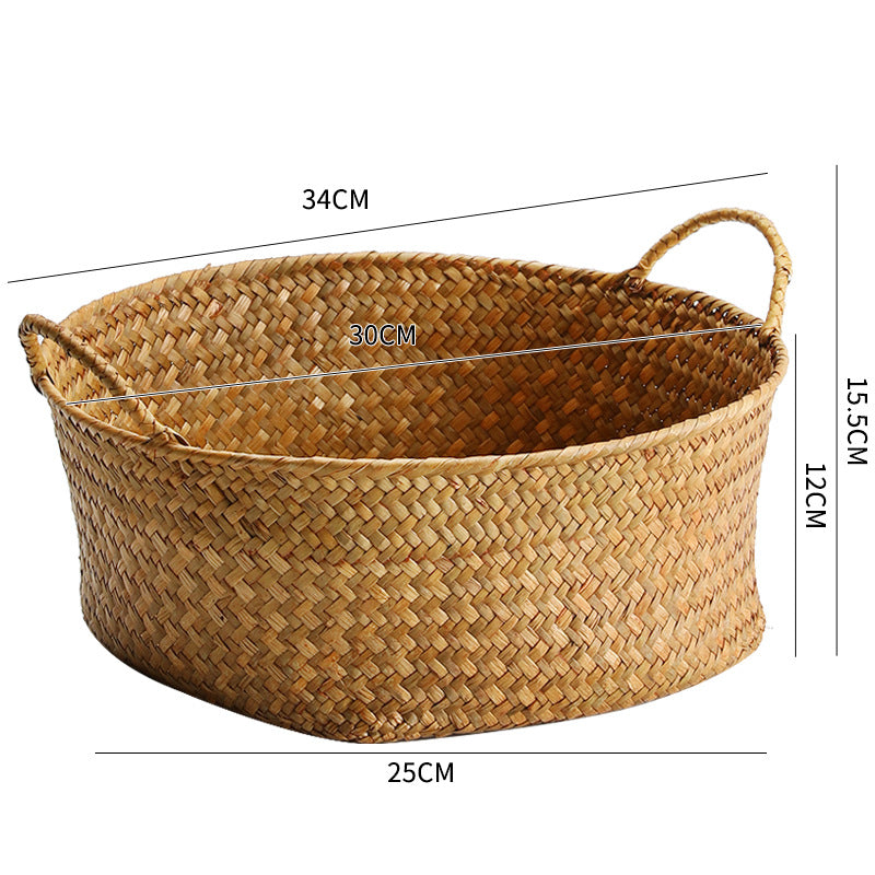 Unisex Aufbewahrungskorb aus natürlichem Weidenmaterial Brehn