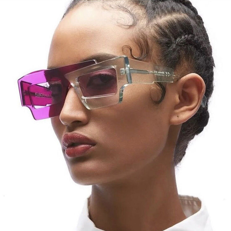 Damen trendy geometrische Sonnenbrille Brehn
