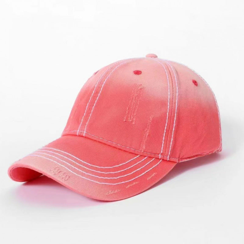 Herren klassische distressed Baumwoll-Baseballmütze Brehn