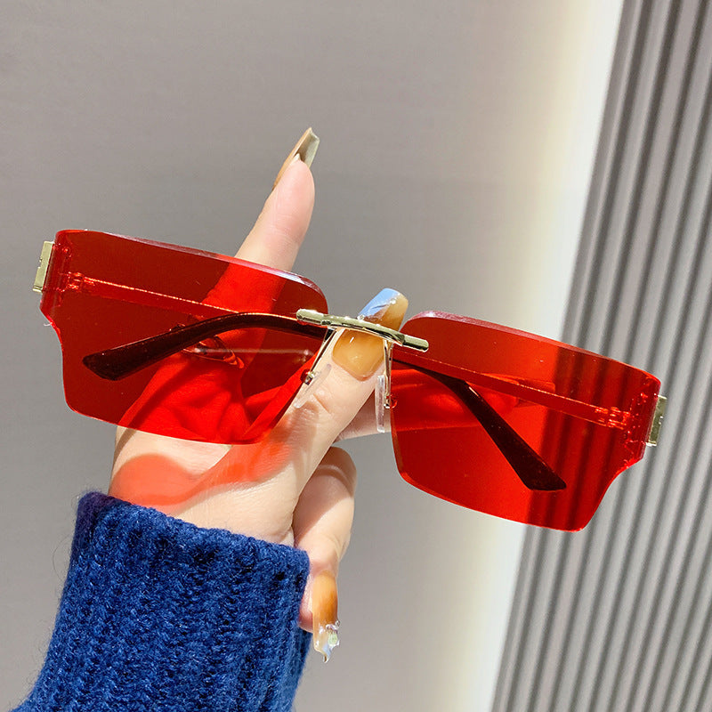Damen modische quadratische Sonnenbrille mit luxuriösem Rahmen und polarisierten Gläsern Brehn