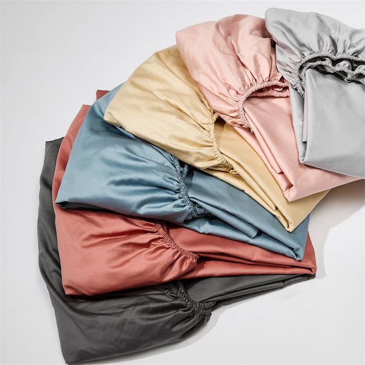 Mako-Baumwoll-Satin Bettwäsche-Set mit verdecktem Reißverschluss und Kissenbezügen Brehn