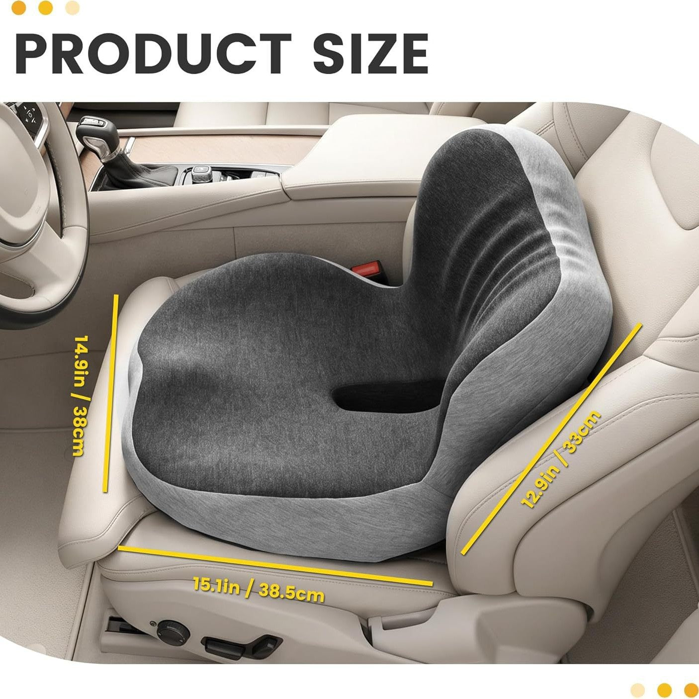 Ergonomischer Sitzkissen Brehn