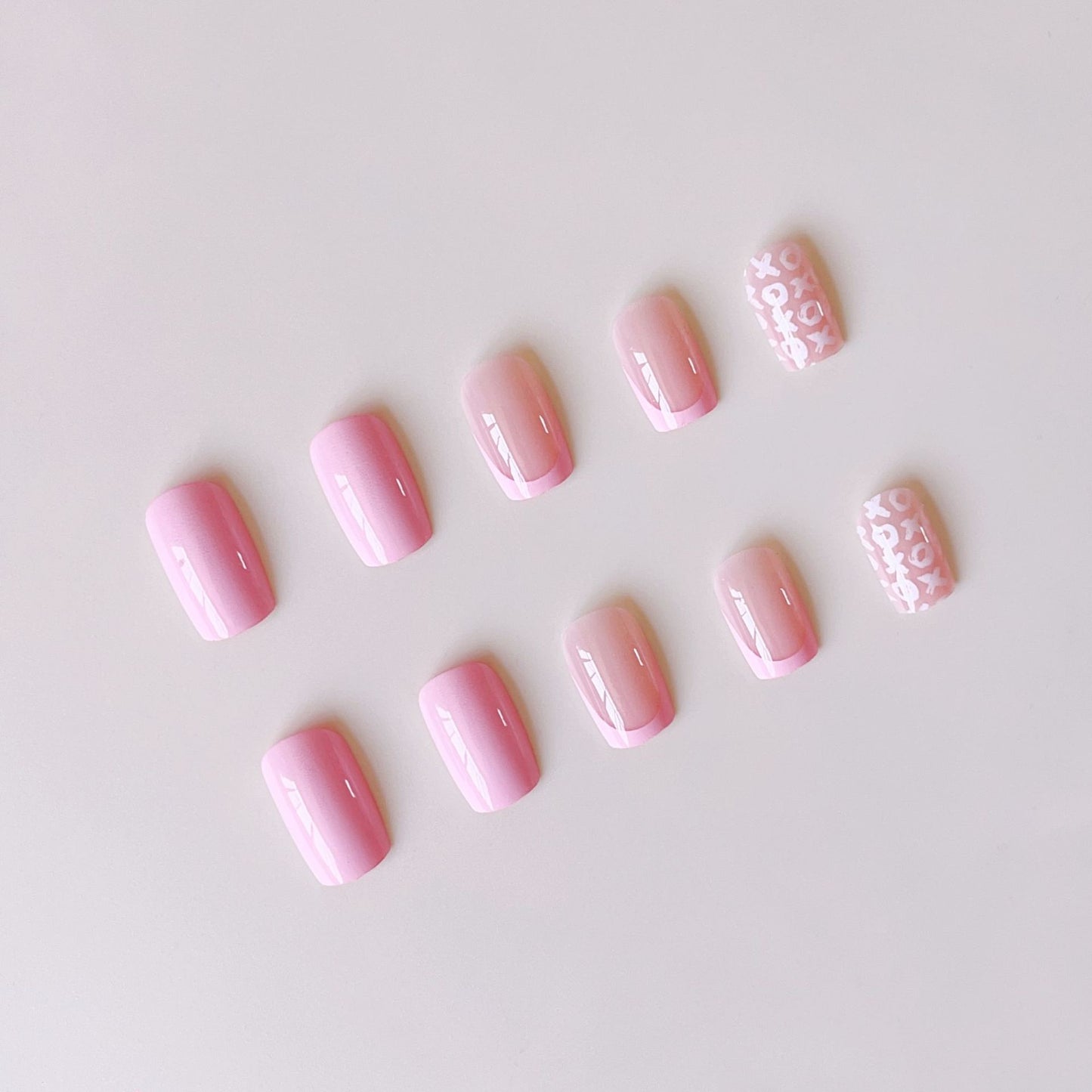 Premium Kunstnagel Set mit Design Brehn