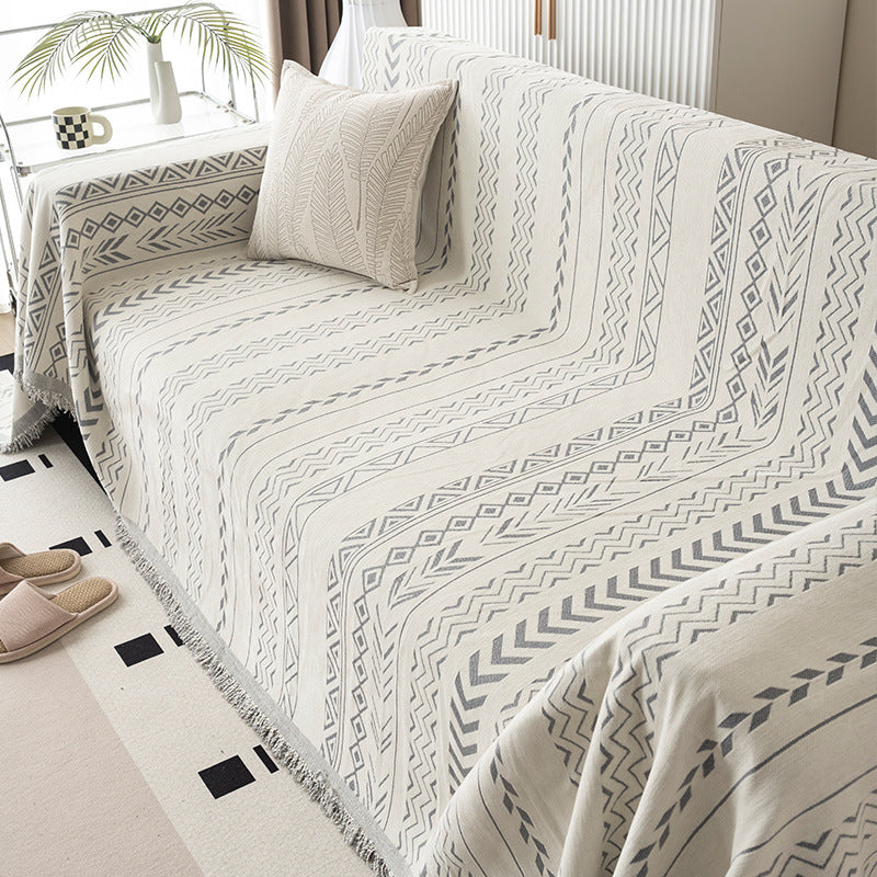 Geometrisches Muster Sofa-Decke