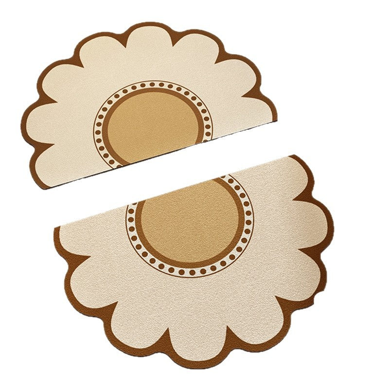 Floral Pattern Badmatte Brehn