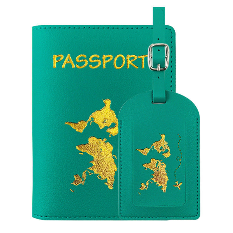 Damen Reisepasshülle und Gepäckanhänger Set Brehn