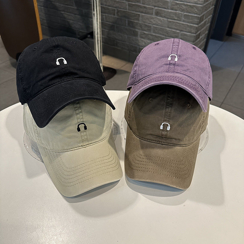 Unisex Baumwoll-Twill-Cap mit einzigartigem Musikemblem Brehn