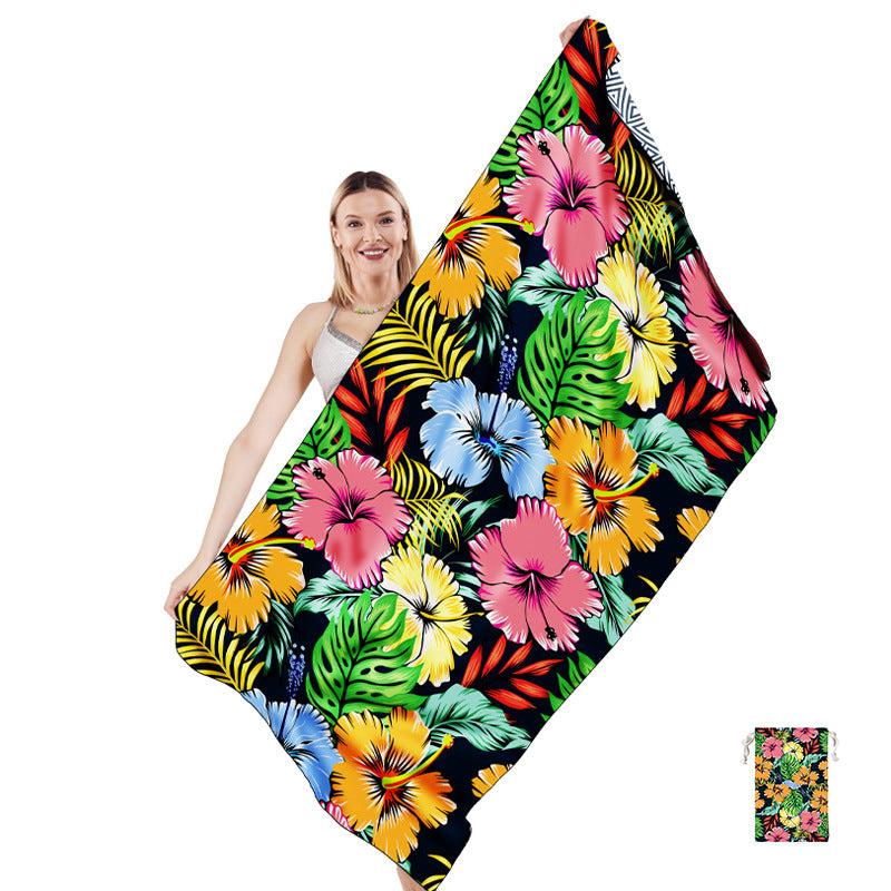 Multifunktionales Strandtuch im kreativen Mandala-Design Brehn