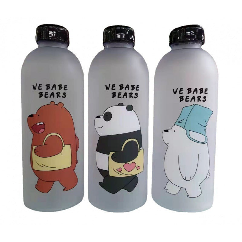 Damen kreative Trinkflasche mit verspieltem Pandadesign Brehn