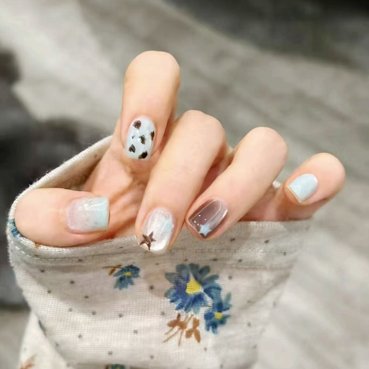 Verspielte Charakter-Nagelkunst-Kollektion Brehn