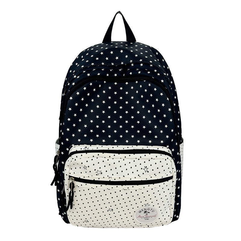 Sternmuster-Multi-Compartment-Rucksack Brehn